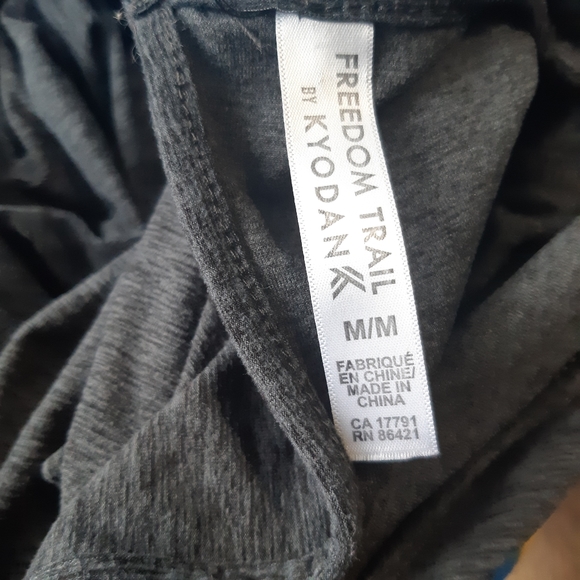 Freedom trail by kyodan super soft quality grey jumpsuit drawstring romper med - Picture 15 of 16